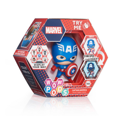 Figura WOW! PODS Capitão América Marvel - 155