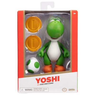 Figura Yoshi Gold Super Mario 10cm