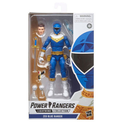 Figura Zeo Blue Ranger Power Rangers Lightning Colletion 15cm