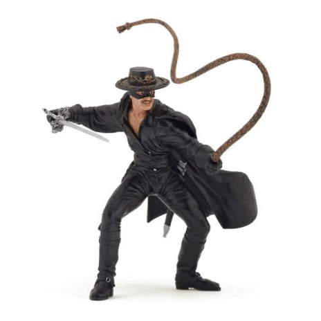 Figura Zorro Com Chicote - Papo