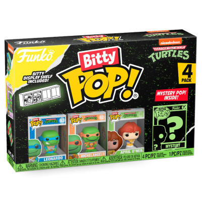 Figuras Funko Bitty POP! Tartarugas Ninja Leonardo