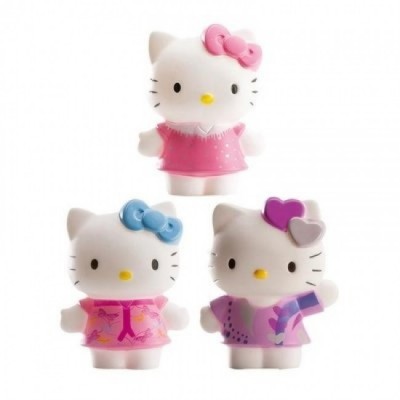 Figuras Hello Kitty 3 modelos sortidos