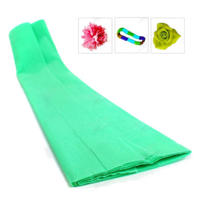 Folha Papel Crepe Verde