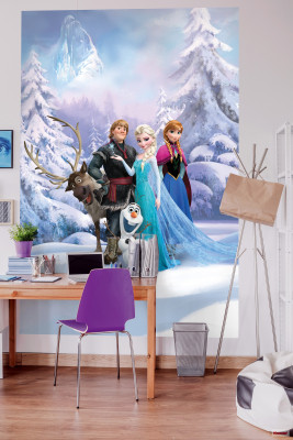 Fotomural Disney Frozen Winter Land