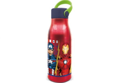 Garrafa Alumínio Avengers Marvel 760ml com Asa