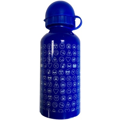 Garrafa Alumínio Emoji - Azul