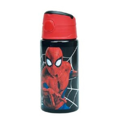 Garrafa Alumínio Flip Spiderman Marvel 500ml