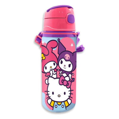 Garrafa Aluminio Hello Kitty And Friends 600ml