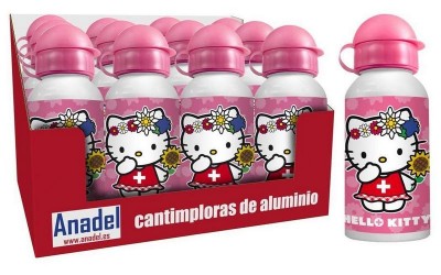 Garrafa Aluminio Hello Kitty