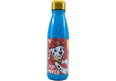 Garrafa Alumínio Patrulha Pata Pup Power 600ml