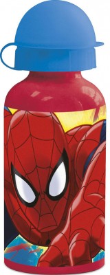Garrafa Aluminio Spiderman - Red Webs
