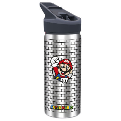 Garrafa Alumínio Super Mario 710ml