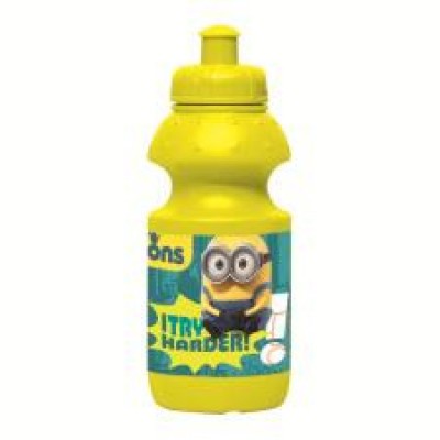 Garrafa Amarela Plastico Minions 350 ml