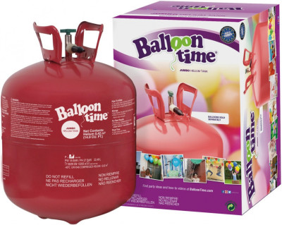 Garrafa Hélio Balloon Time Kit 50 Balões