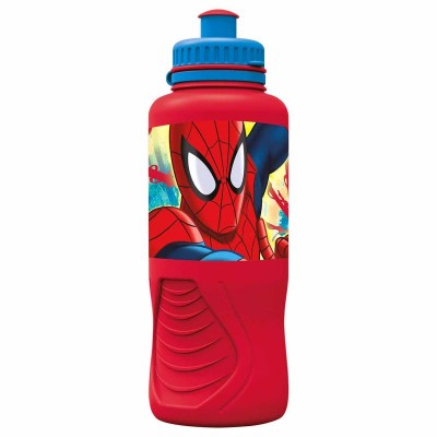 Garrafa plástico 400ml Spiderman Marvel