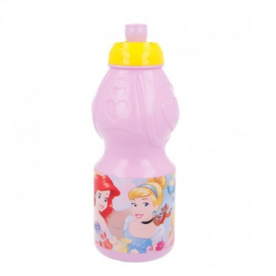 Garrafa Plástico Princesas 400ml