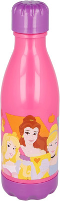 Garrafa Plástico Princesas Disney 560ml