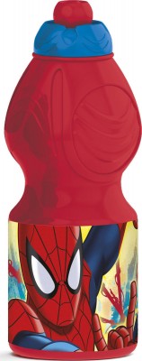 Garrafa Plástico Spiderman Marvel 400ml