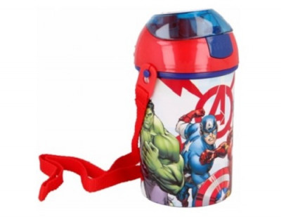 Garrafa Pop Up Avengers 450ml