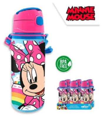 Garrafa Pop Up Minnie 600ml