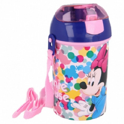 Garrafa Pop Up Minnie Feel Good 450ml