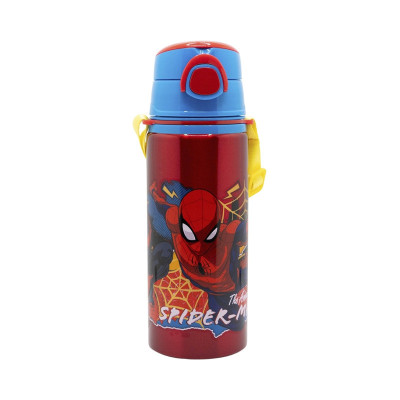 Garrafa Pop Up Spiderman Target Marvel 730ml