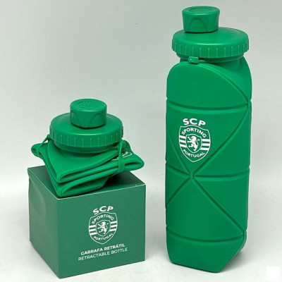 Garrafa Retrátil Sporting C. P. 600ml