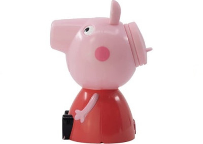 Garrafa Sipper 3D Porquinha Peppa 340ml