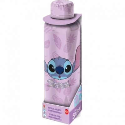 Garrafa Térmica Stitch Disney Aço Inoxidável 515ml