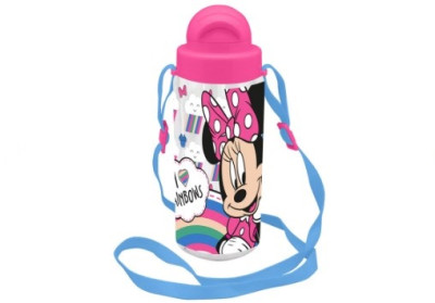 Garrafa Tritan Minnie com cordão 500ml