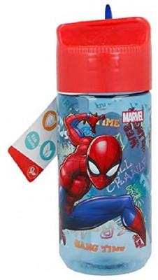 Garrafa Tritan Spiderman Marvel 430ml