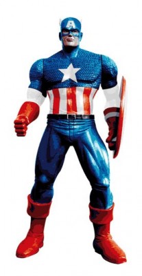 Gel Banho Avengers Capitão América
