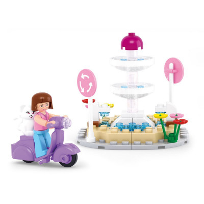 Girls Dream - Rotunda com Fonte Sluban