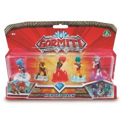 Gormiti Blister 5 Figuras Heroes Pack