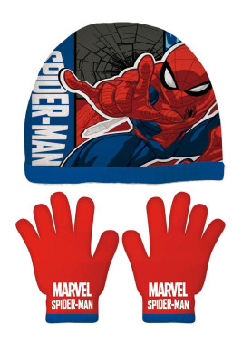 Gorro e Luvas Marvel Spiderman