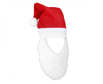 Gorro Pai Natal com Barba