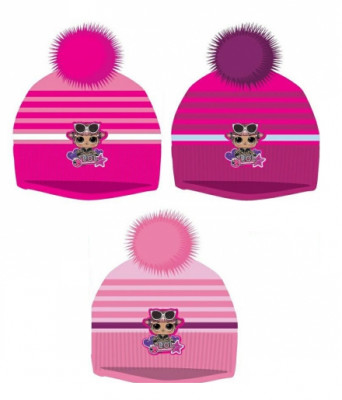 Gorro Pompom LOL Surprise Rosa Sortido