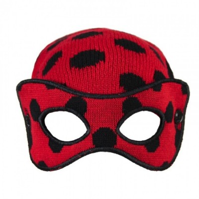 Gorro Premium com mascara de Lady Bug