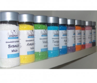 Granulado Bolinhas Pretas 80gr