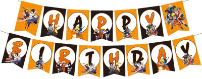 Grinalda Banner Happy Birthday Naruto