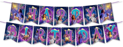 Grinalda Banner Happy Birthday Wish Disney