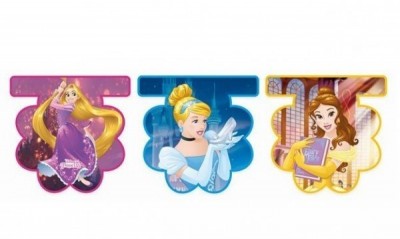 Grinalda Happy Birthday das Princesas Disney - Heart Strong