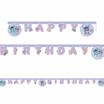 Grinalda Happy Birthday Stitch Angel Cute