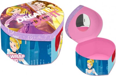 Guarda Joias Coração das Princesas Disney