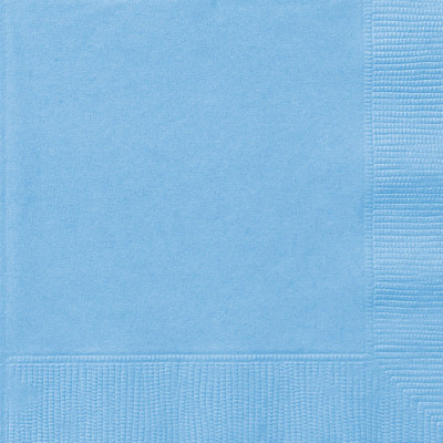 Guardanapos Azul Bebé - 20 und