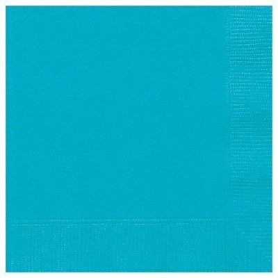 Guardanapos Azul Turquesa - 20 Und