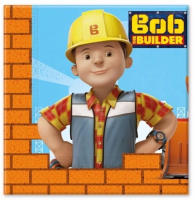 Guardanapos Bob Construtor
