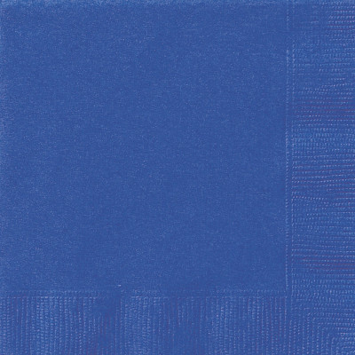 Guardanapos Cocktail Azul Royal 20 Und