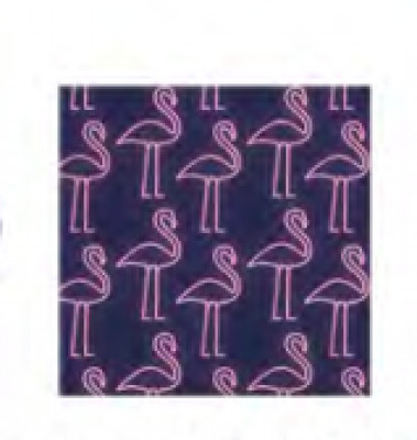 Guardanapos Flamingos Neon 20 uni