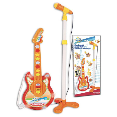 Guitarra Baby Eletrónica com Microfone